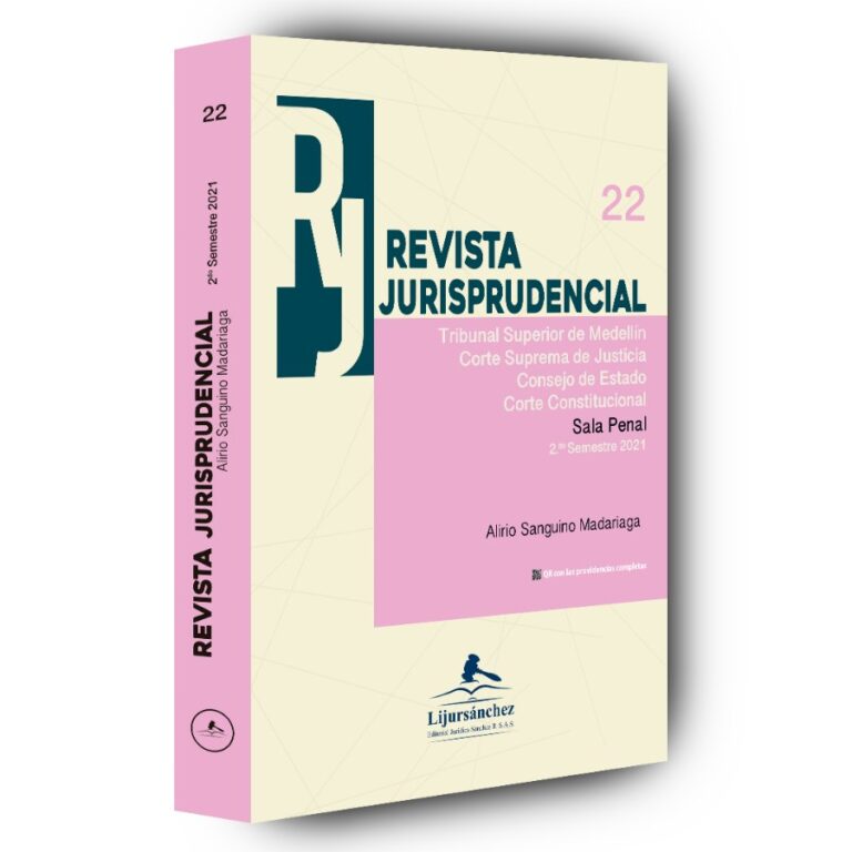 Portada: Revista jurisprudencial Extractos, 2.º semestre 2021