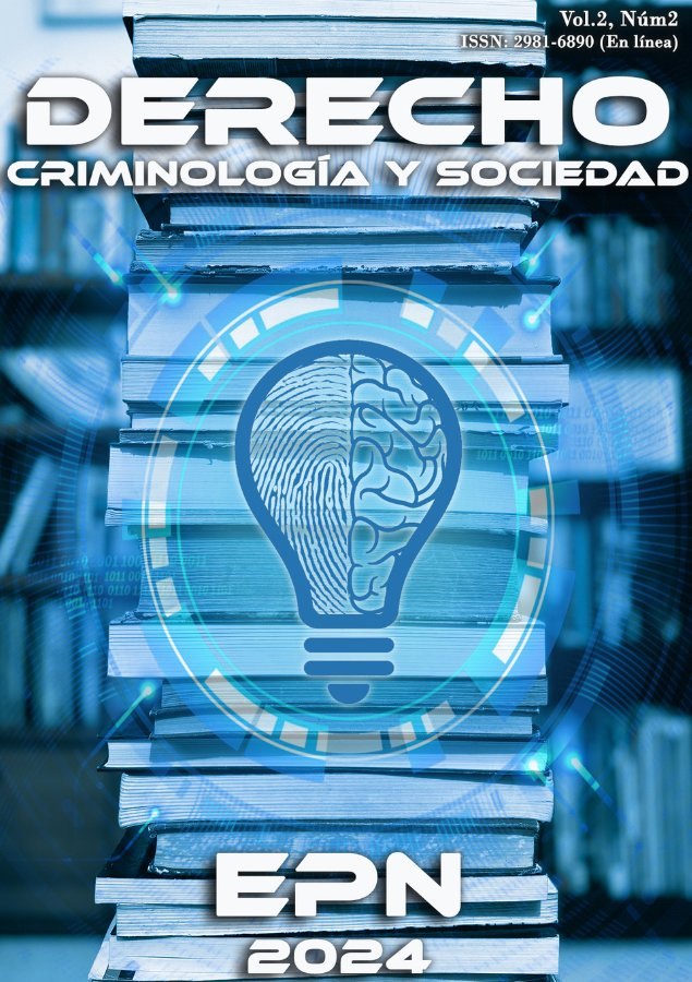 Portada: Revista Derecho, Criminología y Sociedad, vol. 2, núm. 2